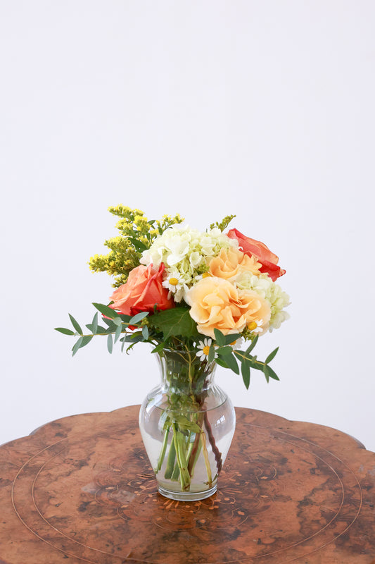 Orange Rose Arrangement