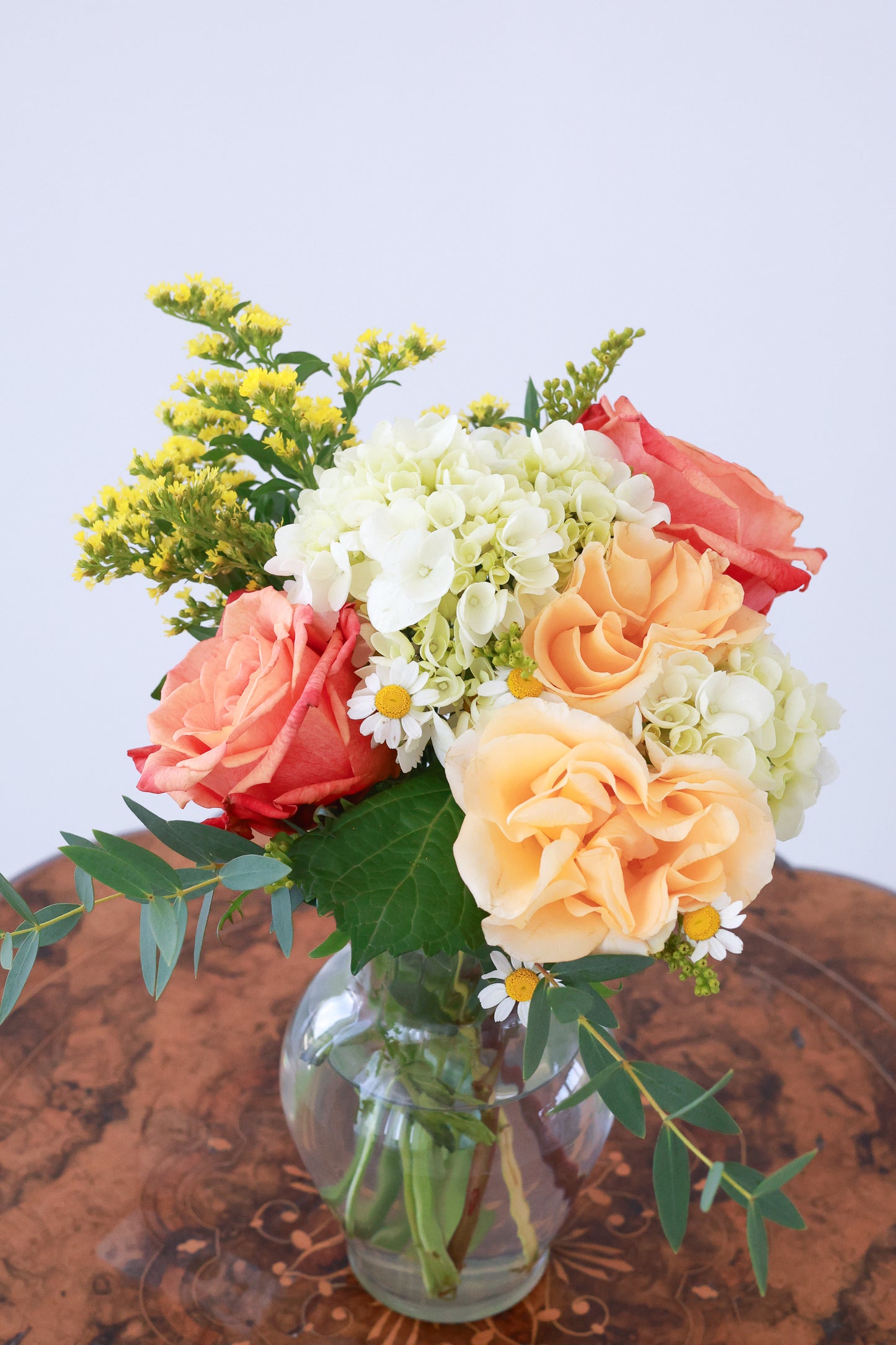 Orange Rose Arrangement